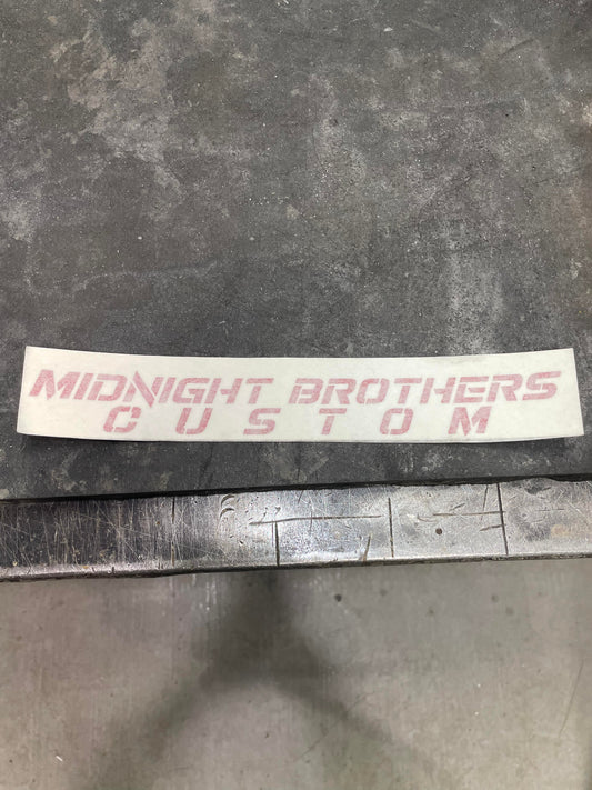 Midnight Brothers Custom 2x10