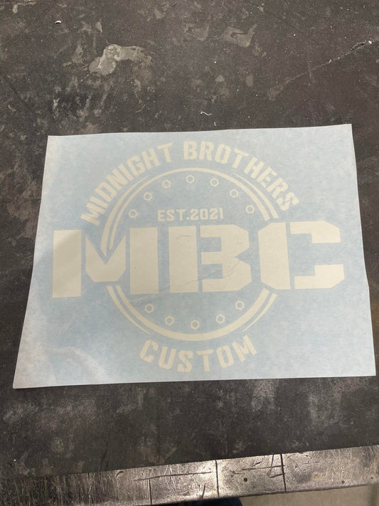 MBC 10x10 Sticker