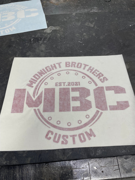 MBC 10x10 Sticker