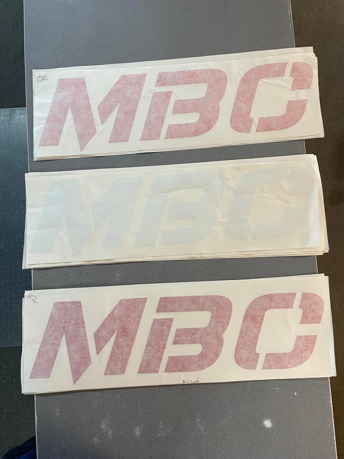 MBC Windshield Sticker